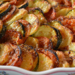 zucchini potato gratin