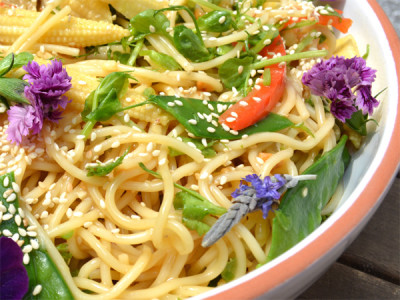 crunchy noodle salad