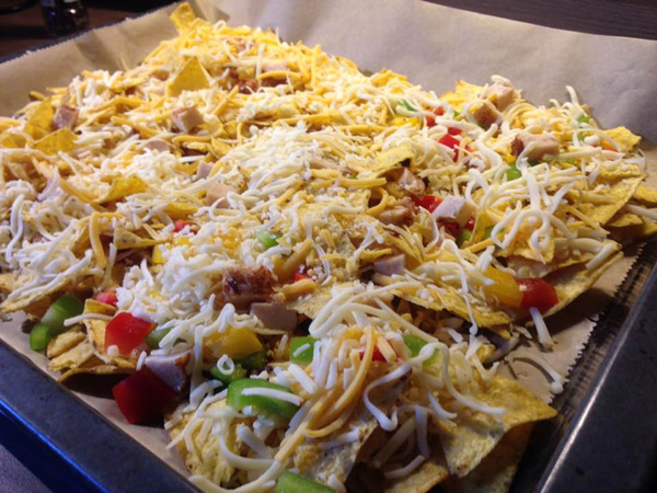 Baked Cheesy Nachos