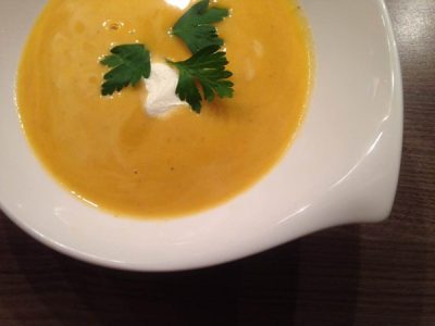 carrot and ginger soup