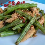 spicy chicken with green beans